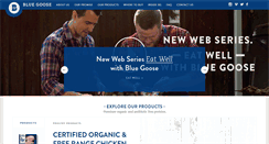 Desktop Screenshot of bluegoosepurefoods.com